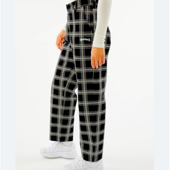 Urban Outfitters black pants with white stripes - Picture 1 of 6